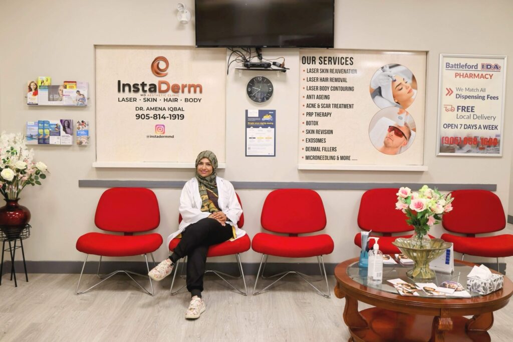 Doctor explaining routine screening results to patient at BritCare Medical Clinic